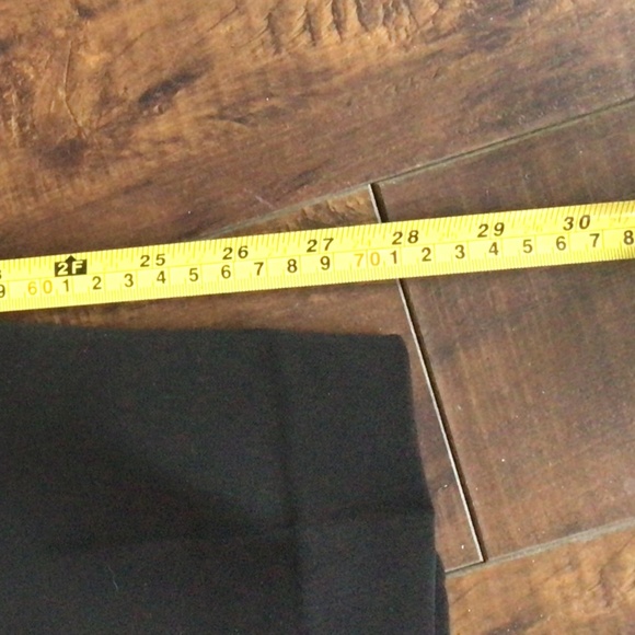 Ladies drawstring polyester/spandex blend pants, black sz 8 28” inseam - Picture 9 of 10